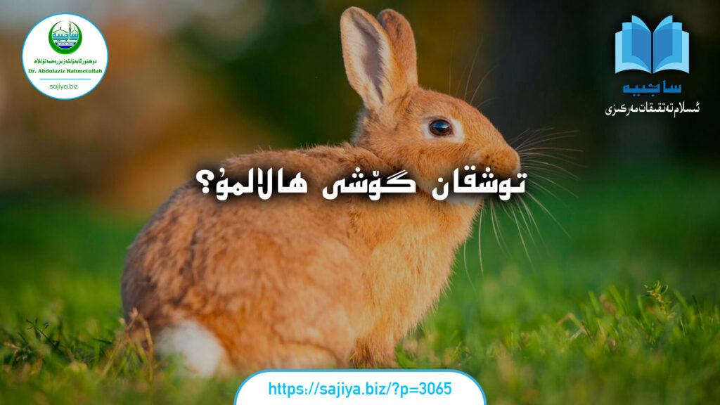 توشقان گۆشى ھالالمۇ؟