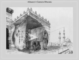 Ibn al-Haytham (Alhazen) Builds the First Camera Obscura 